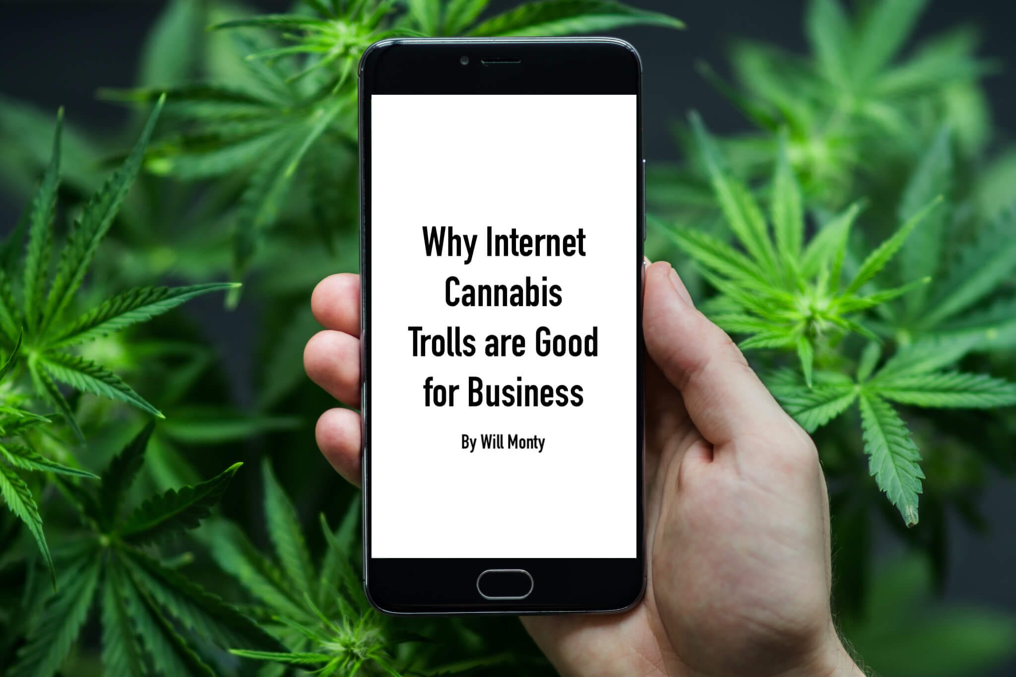 Why Internet Cannabis Trolls are Good for Business