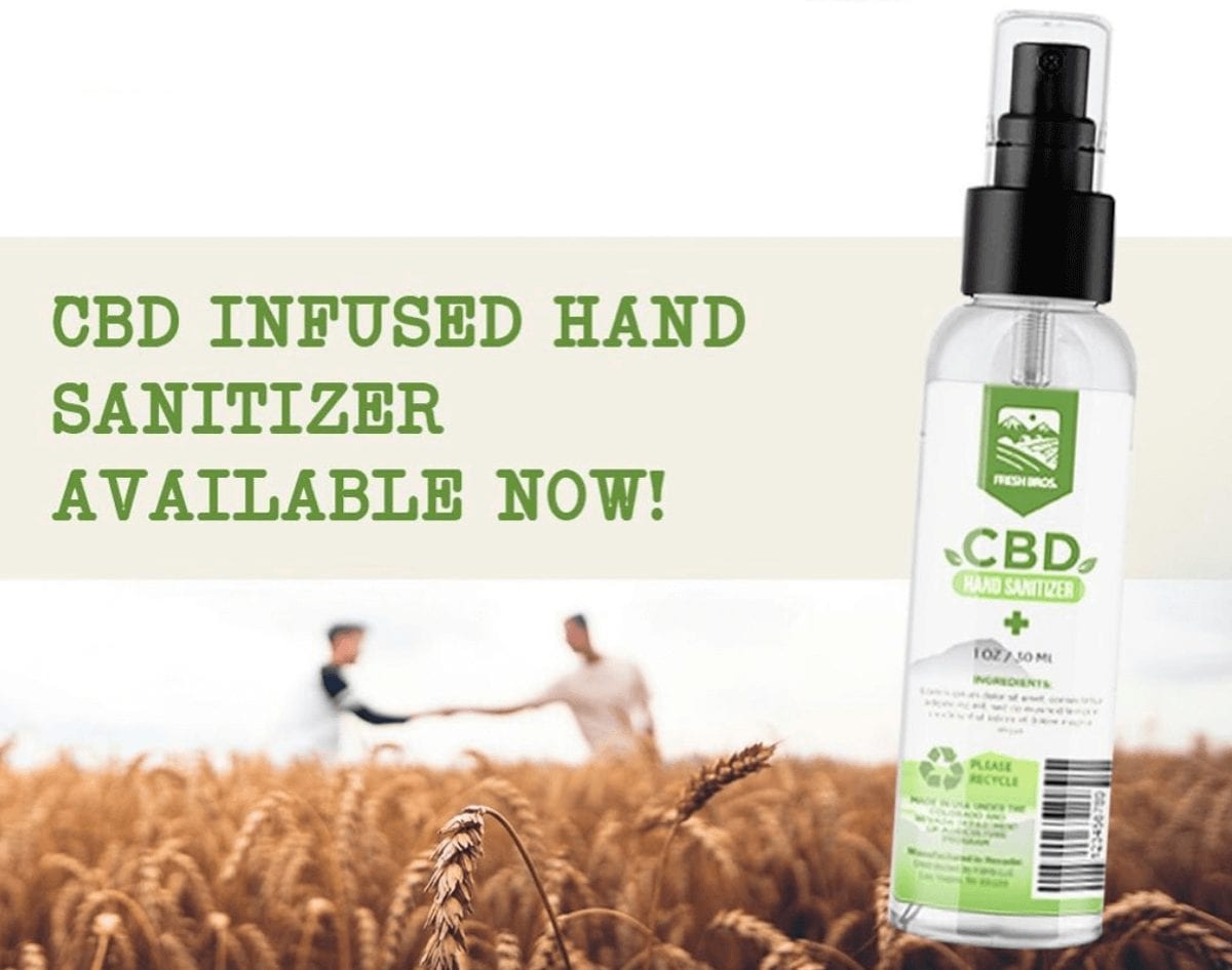 Hand Sanitizer With CBD is One Product We Can All Use Right Now